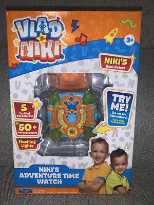Vlad & Niki Adventure Time Watch kids learning electronic toy game 2021 NIB
