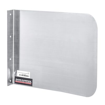 DuraSteel Stainless Steel Splash Guard-15'' x 12'' Wall Mount Commercial Shield...