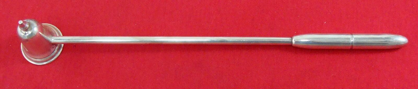VERY RARE and Unique Sterling Silver Candle Snuffer and Lighter, 10 1/2", NM