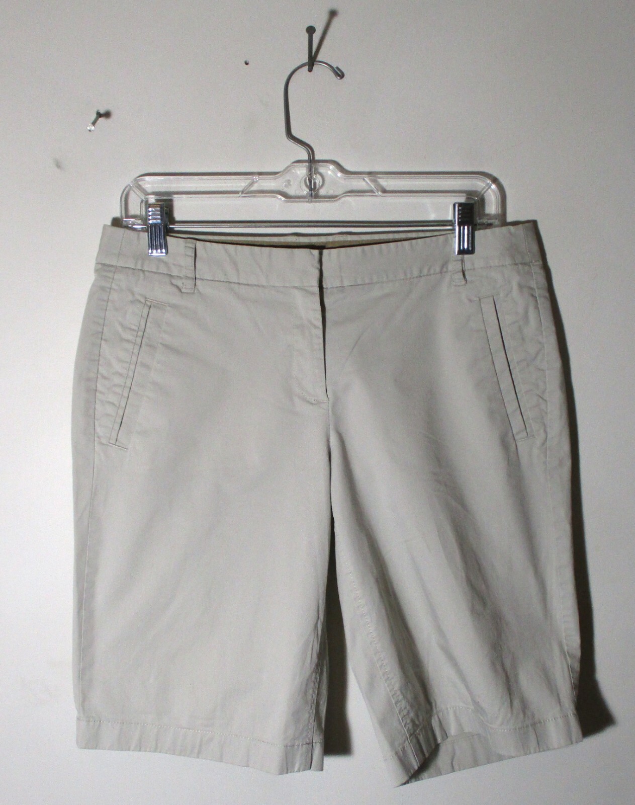 J. CREW Beige Casual Shorts Size 4
