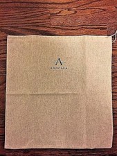 NEW AQUATALIA Drawstring Cotton Dust Travel Storage Bag 15" X 15"