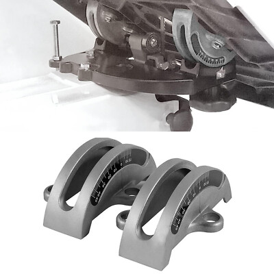 A pair 14'' Bandsaw Trunnions with Degree Scale for Most 14-Inch Wood Band Saws