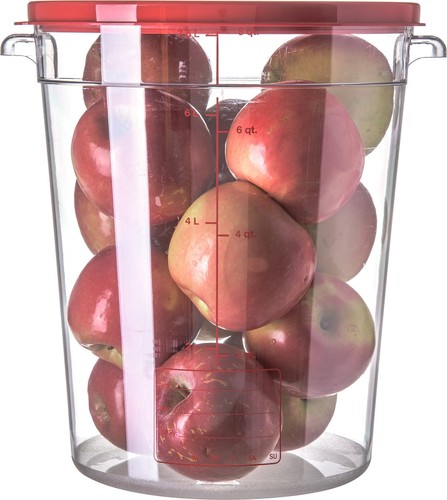 Carlisle FoodService Products Storplus Round Food Storage Container with Stac... - Picture 3 of 8