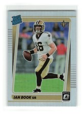 Donruss Optic Ian Book Silver Holo Prizm Rated Rookie Saints QB RC #227 *READ