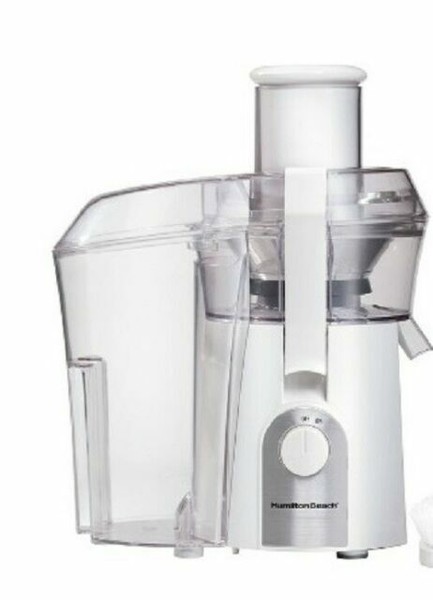 Hamilton Beach 67702 800W Big Mouth Juice Extractor - White for sale online  | eBay