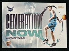 Topps 2025-26 Kon Knueppel Charlotte Hornets Generation Now Rookie #GN-4