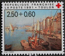 Timbre - FRANCE - Croix-Rouge - TOULON - YT2733 - Neuf ** - 1991