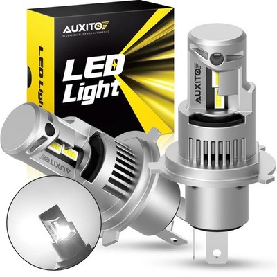 2x AUXITO  9003 H4 LED Headlight High Low Beam Bulb Bright White Halogen Replace