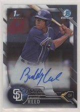 2016 Bowman Draft Chrome Draft Pick Auto Buddy Reed #CDA-BRE Auto 0q65