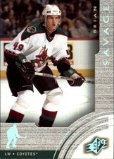 2001-02 SPx #190 Brian Savage Card