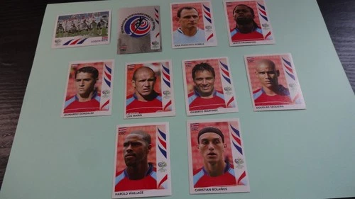 10 images GERMANY 2006 - WORLD CUP - COSTA RICA - LOT 1 including BADGE