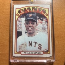 1972 Topps - Willie Mays #49 Centered