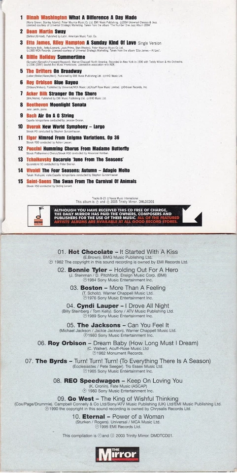 POP ROCK SOUL CD COLLECTION ( 10 CD Collection from english Newspapers ) - Bild 3 von 4