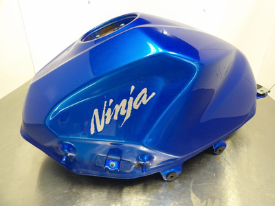 #ad 18 24 Kawasaki Ninja EX 400 blue gas fuel tank 51090 5232 723 nice $276.74