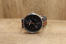 Reloj Hombre Puma 103641 46mm Gris Acero Correa Nylon Nuevo Batt