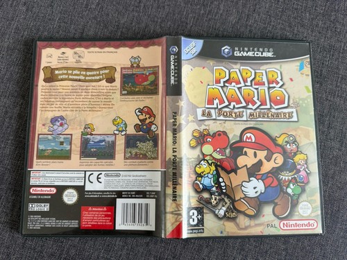 Boîtier Gamecube Paper Mario Porte Millénaire – Pour Remplacer Ta Boîte !