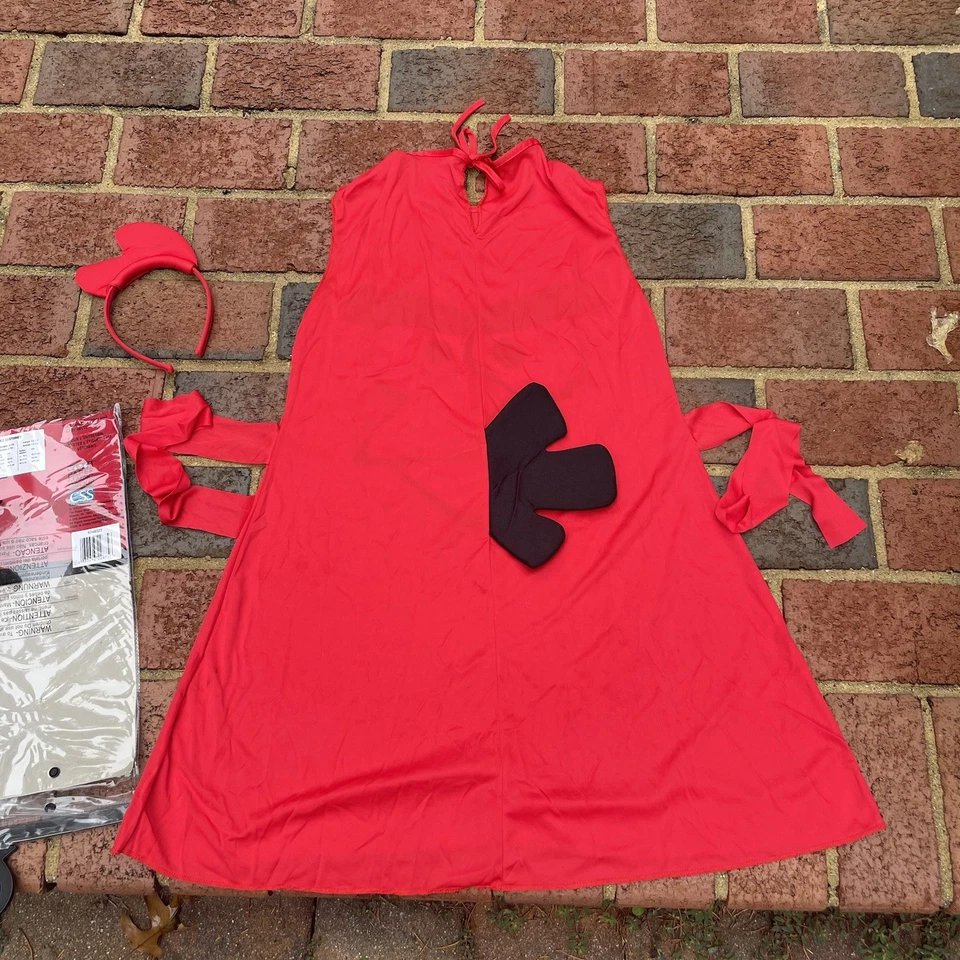 Disfraz de Halloween Angry Birds Red Bird para mujer talla pequeña (4-6) Paper Magic 2012 Foto 4 de 4