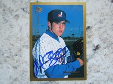 Expos Matt Blank Signed Autographed 1999 Bowman Gold Rookie Card Mint. rookie card picture