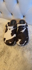 Sanita Cowhide Clogs