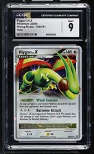 CGC 9 MINT Flygon LV.X 105/111 Rising Rivals Holo Pokemon Card on eBay