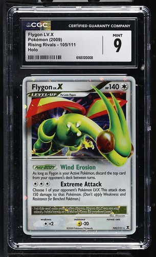 Flygon LV.X graded CGC 9 for sale on eBay