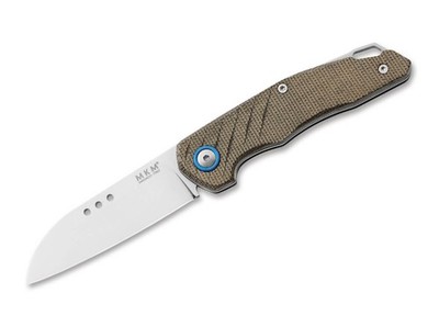 MKM Maniago Knife Makers Root Micarta Green Slipjoint Taschenmesser M390