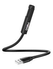 USB Microphone for Laptop Gooseneck Portable Mini USB Computer Microphone Plu...