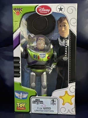 RARE 1 of 6000 Limited Edition Talking Woody and Buzz LightyearNIB Disney St