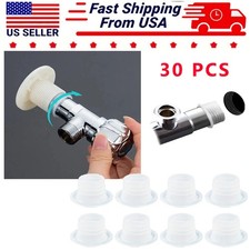 30PCS 4-point transparent silicone washers faucet accessories leakproof