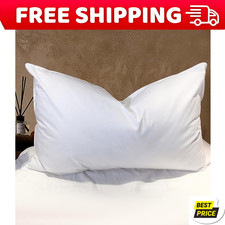 Goose down Feather Pillows Queen Size - Hotel Collection Bed Pillows for Sleepin