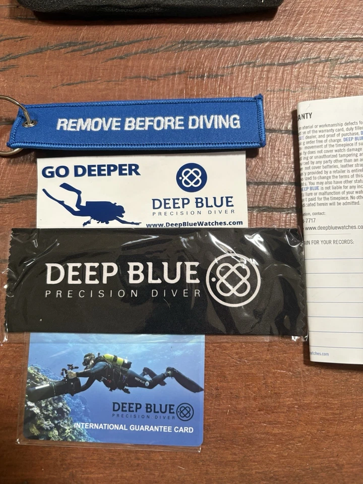 Reloj de buceo automático Deep Blue Master 1000 Foto 4 de 4