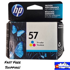 Genuine HP 57 Tri-Color Inkjet Printer Cartridge C6657AN Option 140 2017