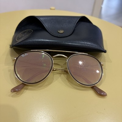 gafas de sol Ray-Ban Round Double Bridge original!