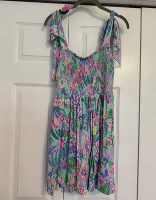 #ad Lilly Pulitzer Romper Small Rare Can Be Worn Multiple Ways $60.00