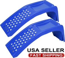 2 x Heavy Duty Car Ramps Set 8000lbs Auto Ramp Solid Steel Ramps 36"Lx 13"Wx 9"H