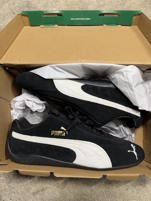 PUMA Speed Cat OG Sparco Black Suede Driving Shoes Size 12