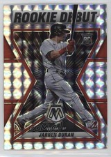 2022 Panini Mosaic Rookie Debut Mosaic Prizm Jarren Duran #RD-1 2k3