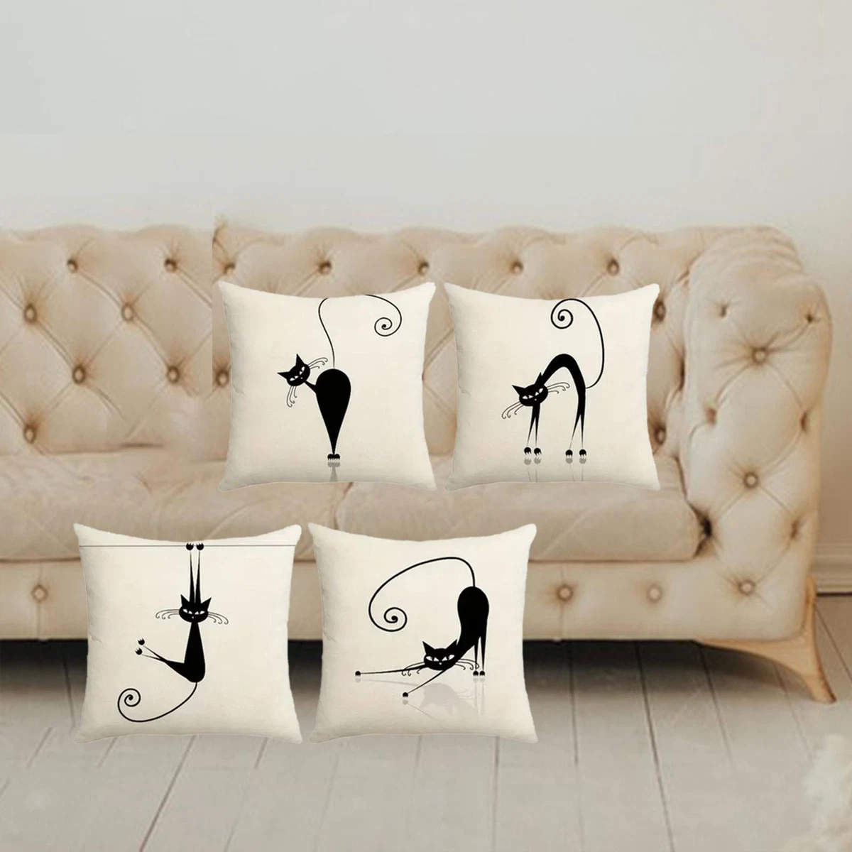 JEYORZY 3 Pezzi Adesivi Gatto Carino per Auto, Decorazione Accessori Esterni, Decalcomania Decorativa