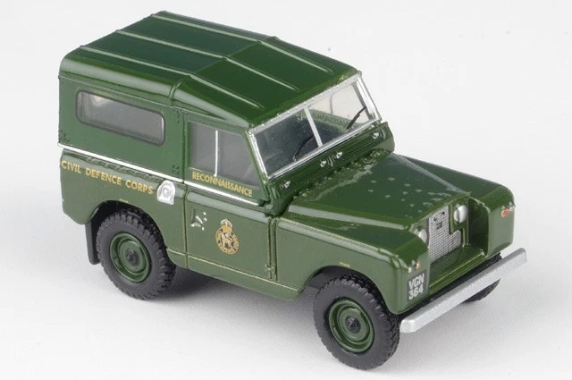 76LR2S005 Oxford Diecast Land Rover Serie II SWB 1/76 Modelo Britsh Civil Foto 2 de 2