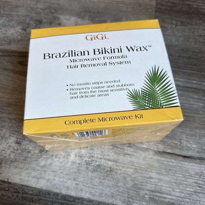 GiGi Brazilian Wax Microwave Formula Hair Removal System Complete Microwave Kit