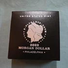 2023 Philadelphia - Morgan Dollar .999 Silver Dollar Uncirculated with OGP & COA