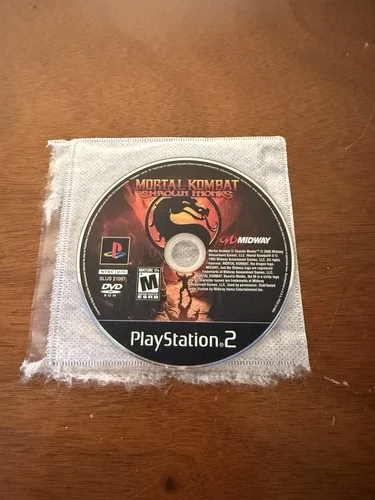 Mortal Kombat Shaolin Monks (Sony PlayStation 2 PS2, 2005) Disc Only FREE SHIP