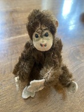 Steiff alter Affe Jocko 12cm Mit Knopf