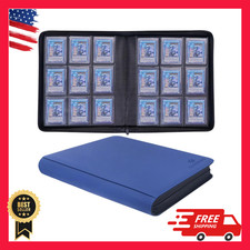 Toploader Binder, Holds 324 Toploaders, 9 Pockets, Top Loader Binder for Cards S