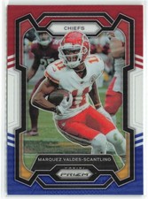 Marquez Valdes-Scantling 2023 Panini Prizm Red White Blue Kansas City Chiefs