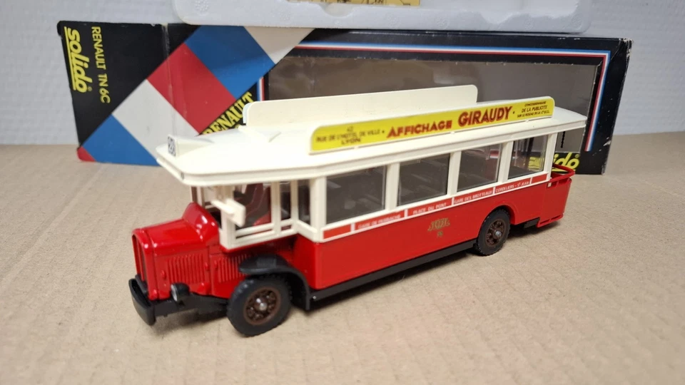 Bus Renault TN 6C  1/50 Solido Boite d'Origine - Photo 3/3