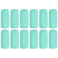 12 Pcs Silicone Bottle Covers for Travel, Green