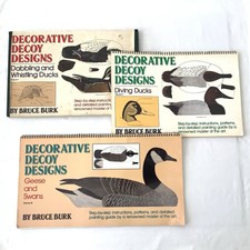 Decorative Decoy Designs Volume I, II, III Se...