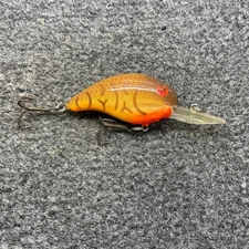 Pre Pradco Bandit 200 Series Vintage Crankbait Lure - 204 Brown Craw Orange 04