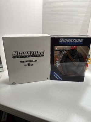 #ad DC Signature DC Universe Monsieur Mallah amp; The Brain Figure New Unpoened READ $99.77